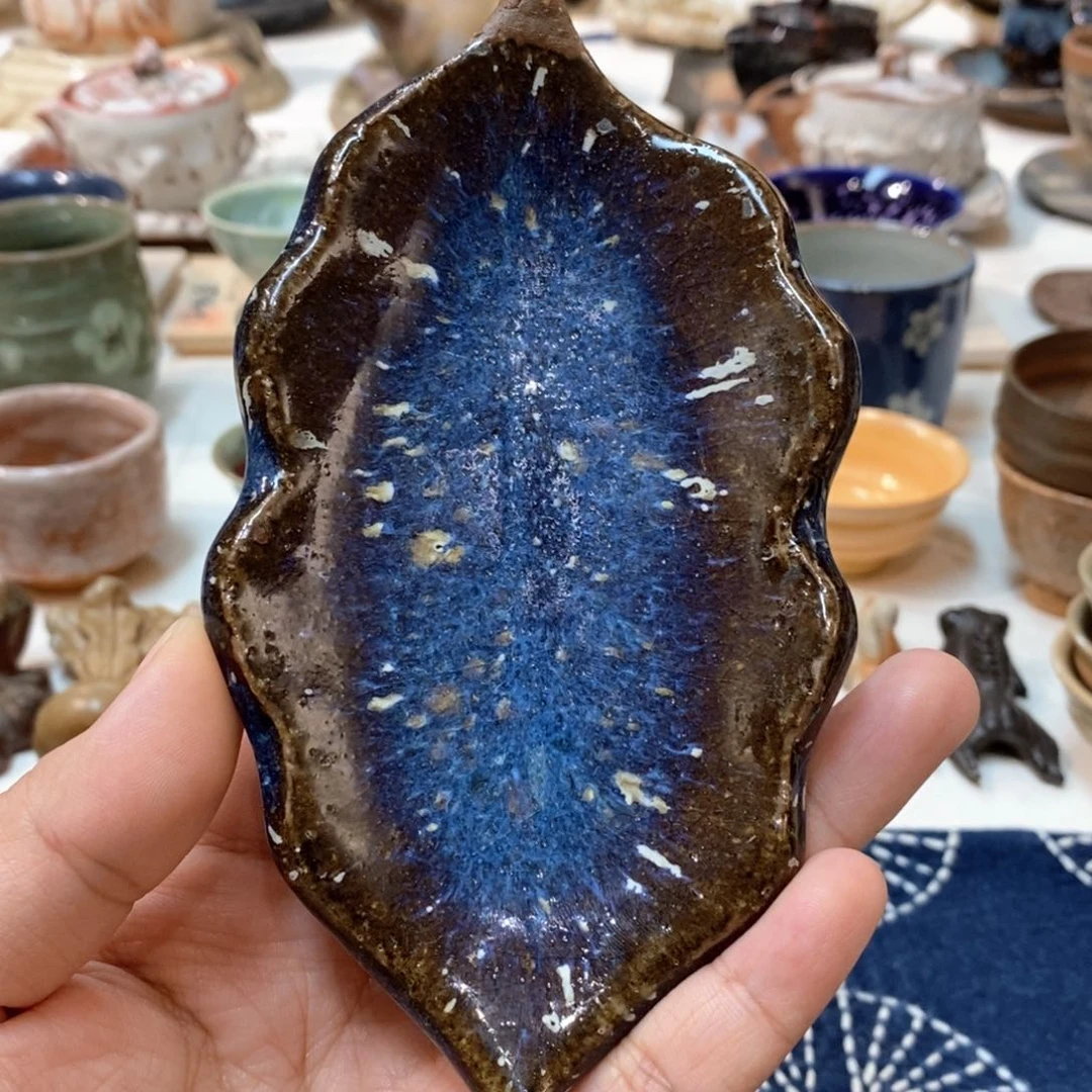 柴烧侘寂粗陶茶具