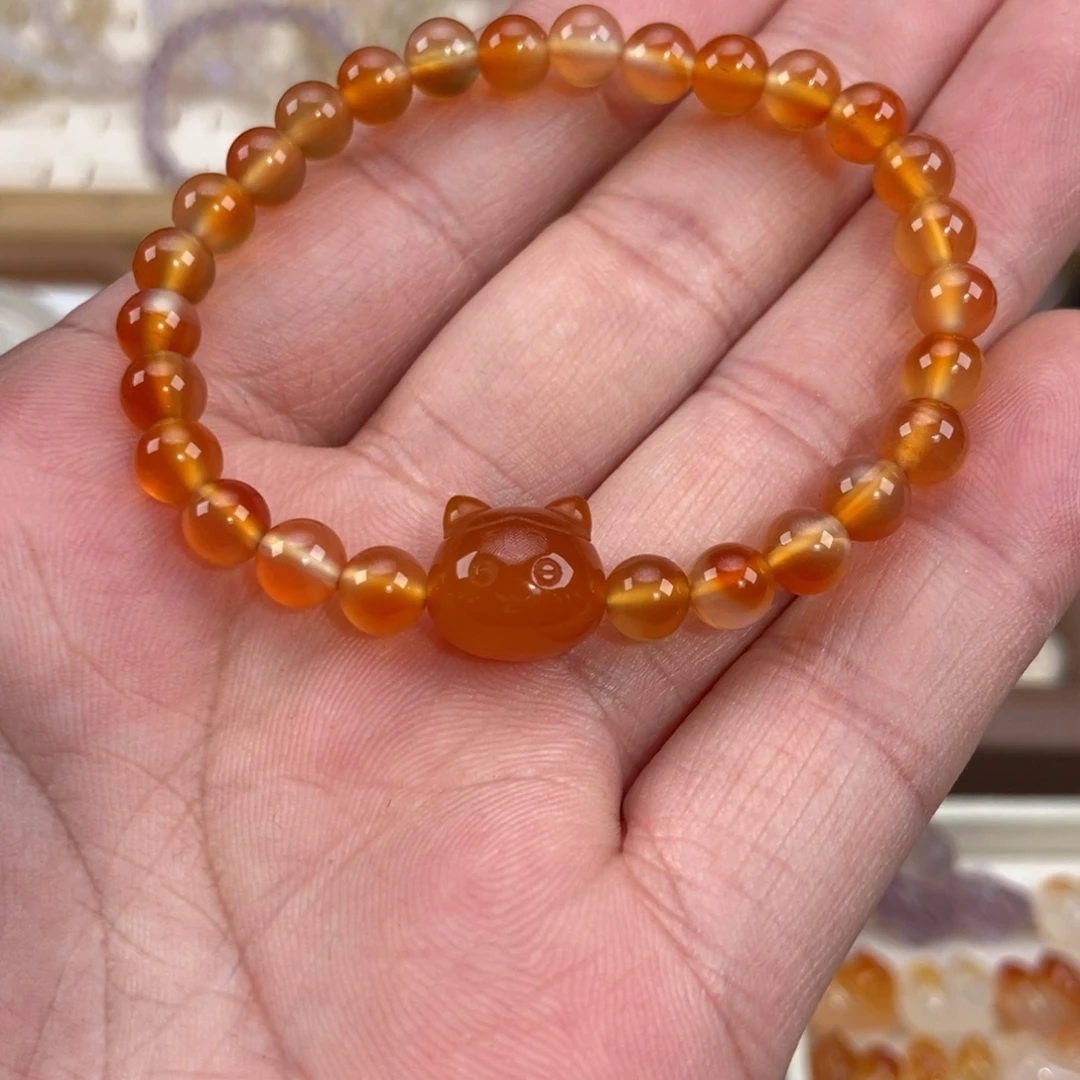 玛瑙/玉髓未镶嵌手链M29