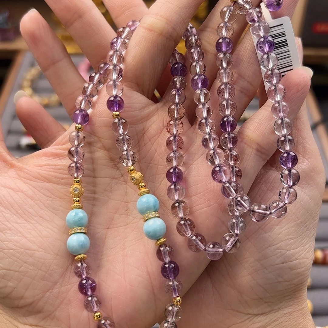 【闪购商品】水晶颈饰银S925镶嵌一个