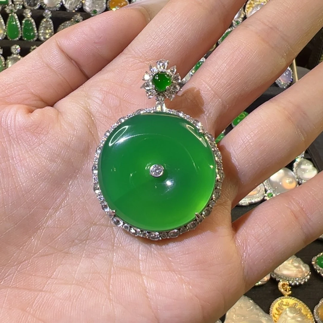 【闪购商品】玛瑙/玉髓颈饰银S925镶嵌小*丢