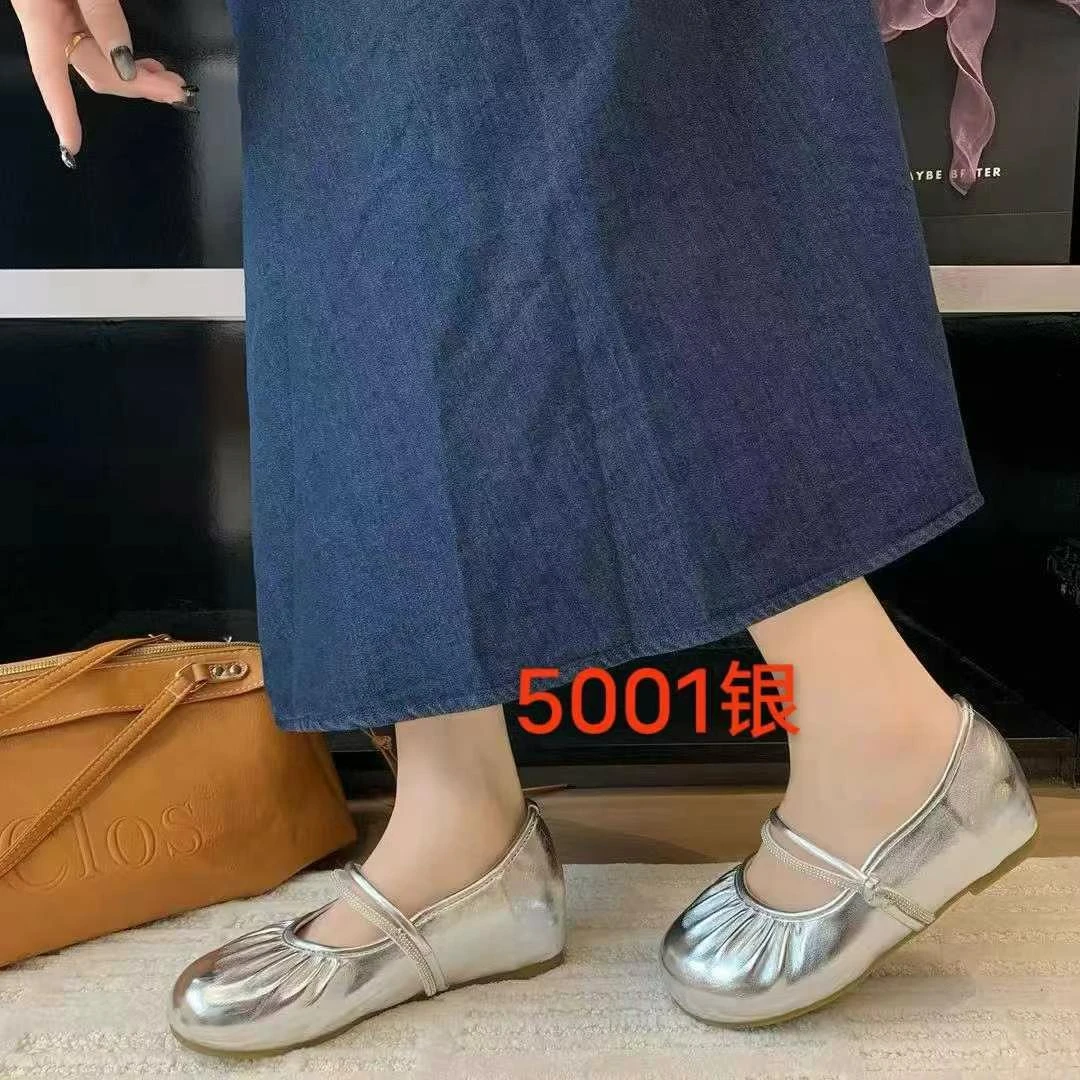5001 夏季韩版春季舒适休闲风串珠包头拖复古港风