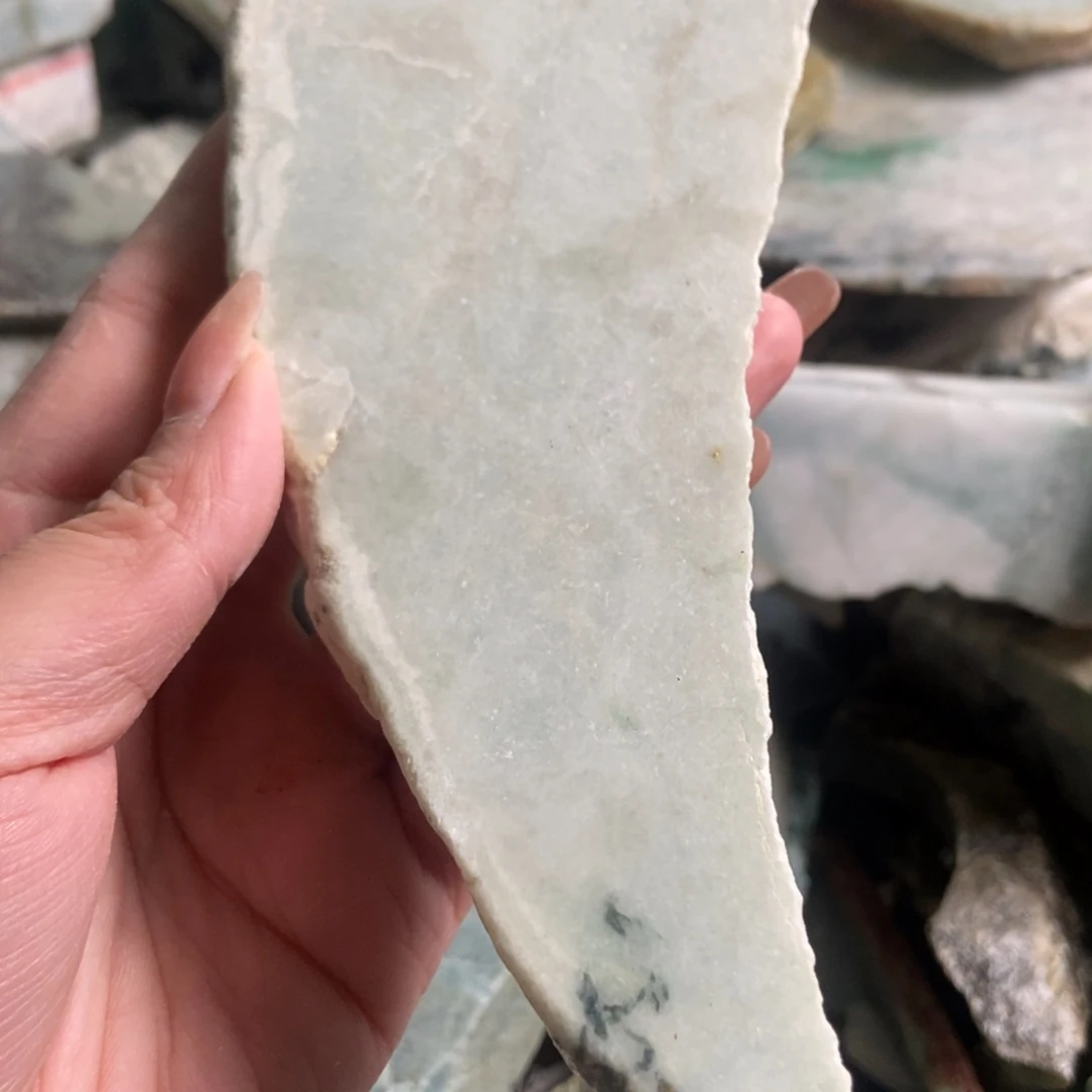 翡翠未镶嵌挂件天然翡翠