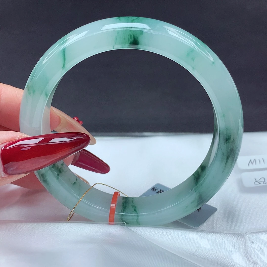 未镶嵌手镯翡翠58圈441