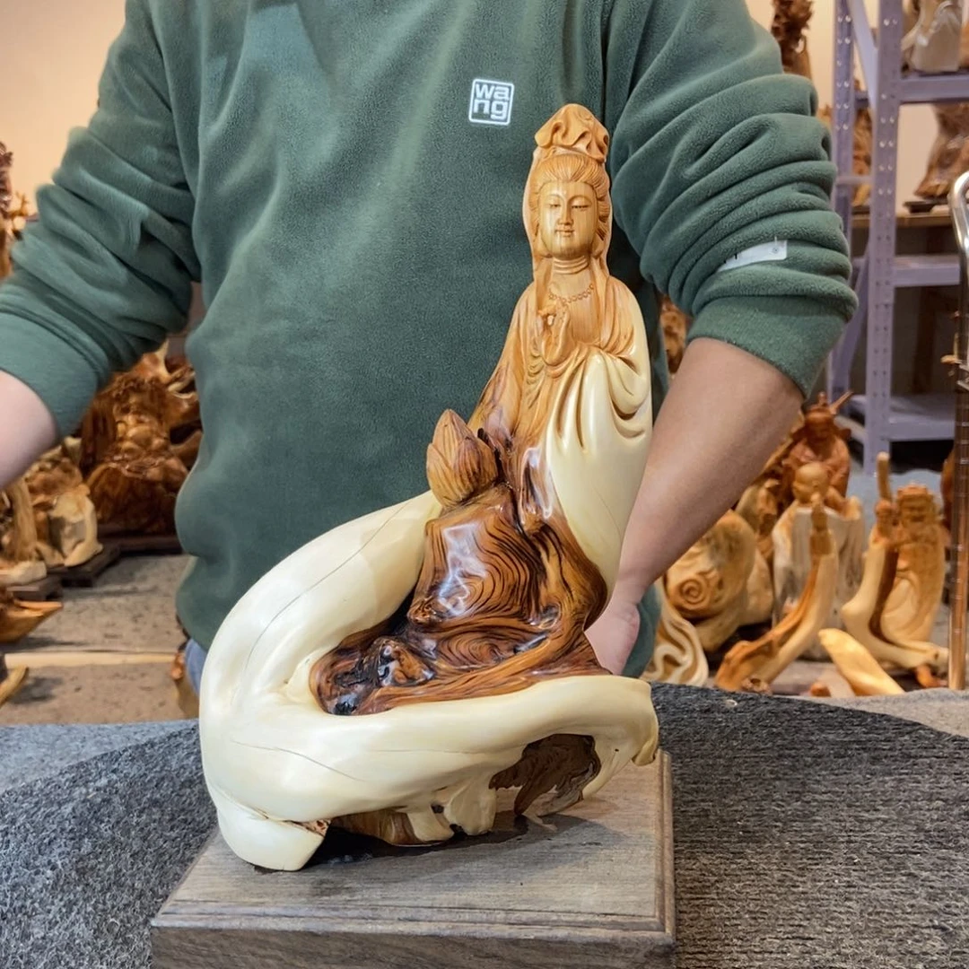 柏木（崖柏）太行崖柏根雕摆件