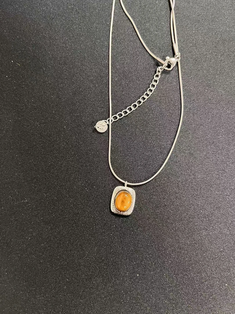 钛钢项链 ——D079饰品