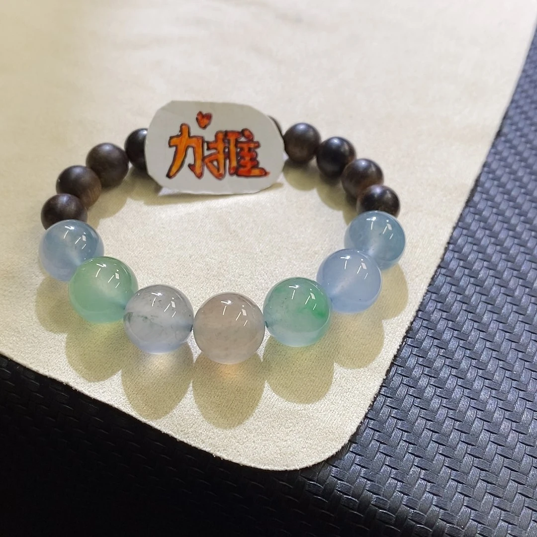 未镶嵌摆件翡翠 特色半串