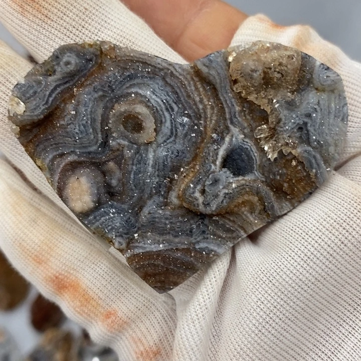 紫晶珠宝半成品未镶嵌