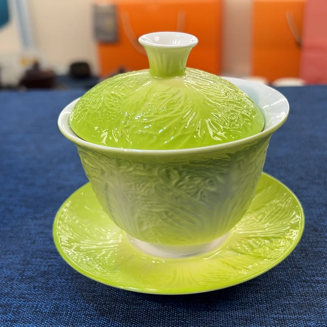 盖碗很漂亮我很喜欢