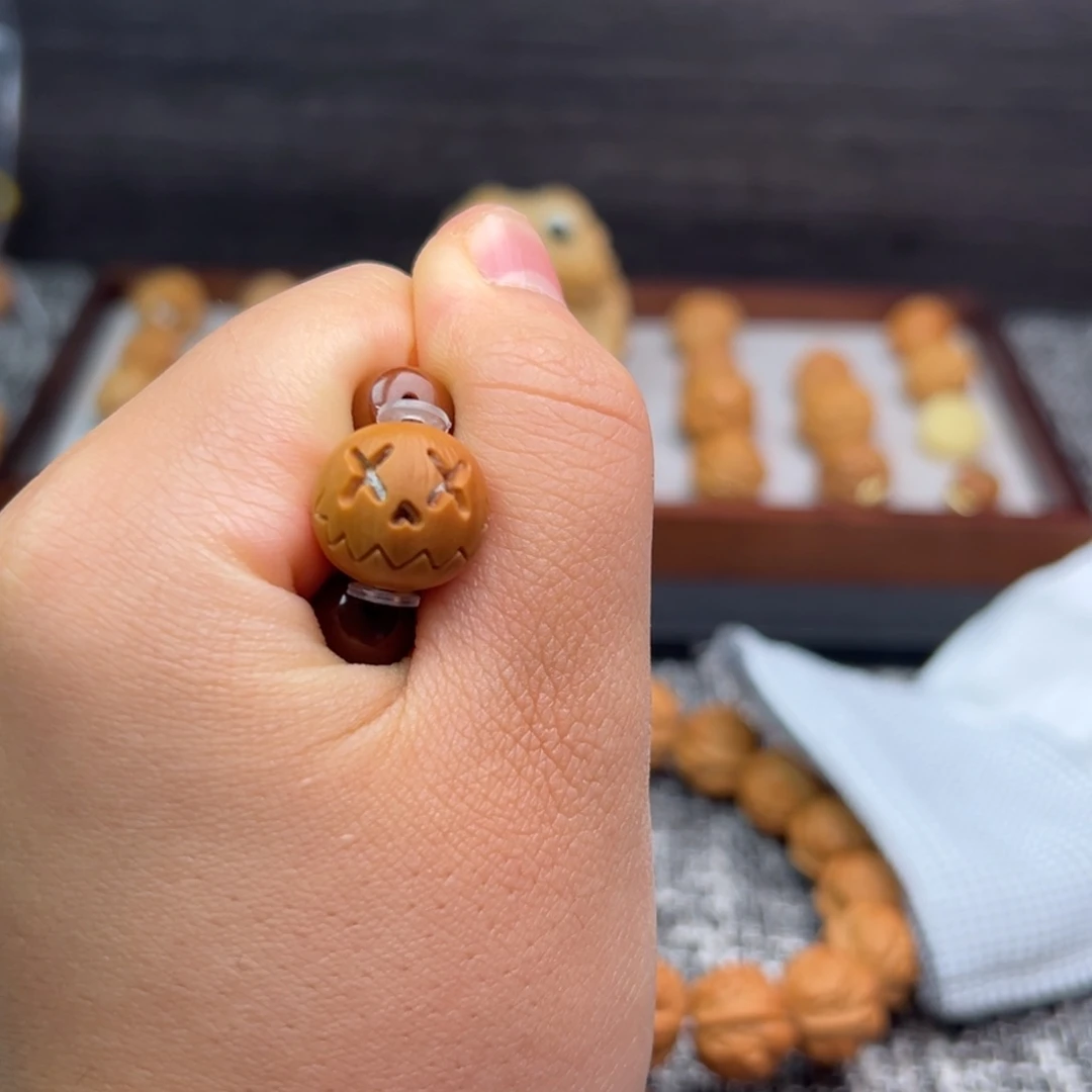 猴头核桃吊坠南瓜怪