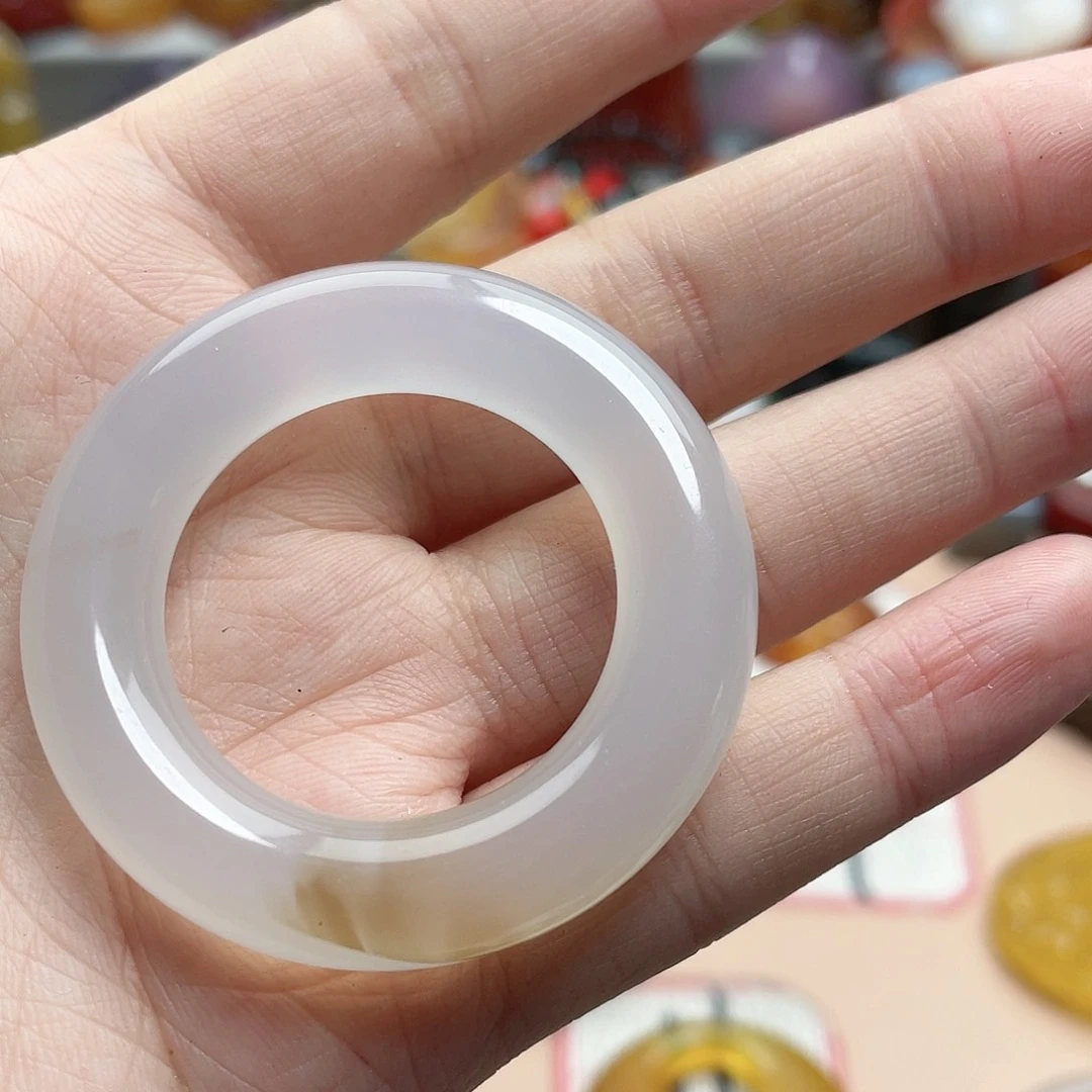 玛瑙/玉髓颈饰合金腊*