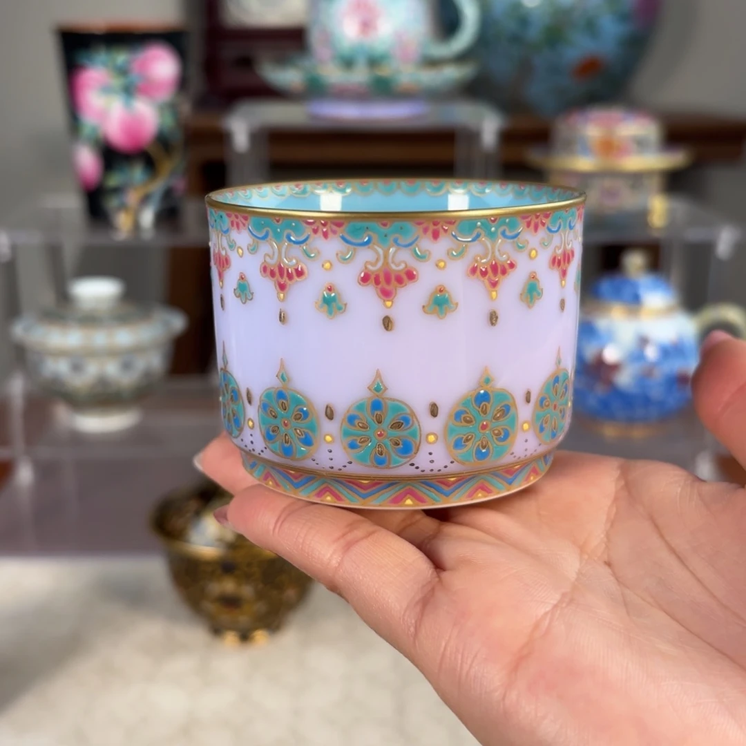 纯手工手绘 高端茶器