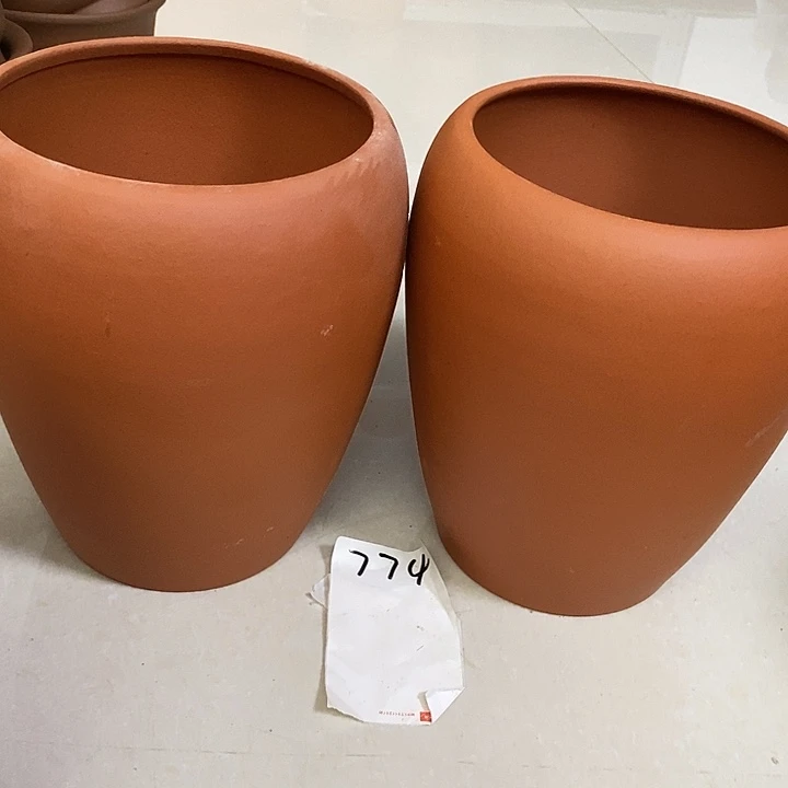 粗陶红陶绿植花盆774