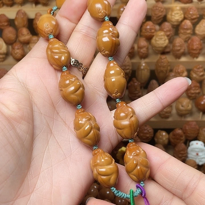 橄榄核手串/手链瑜伽小象