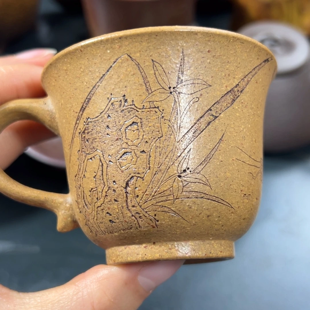 茶杯紫砂微瑕不退不换