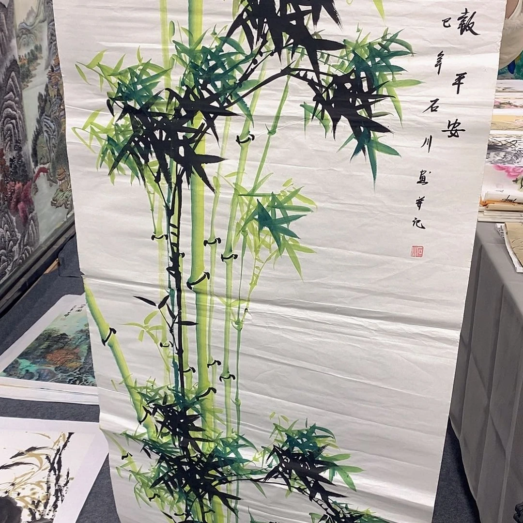 国画国画手绘作品