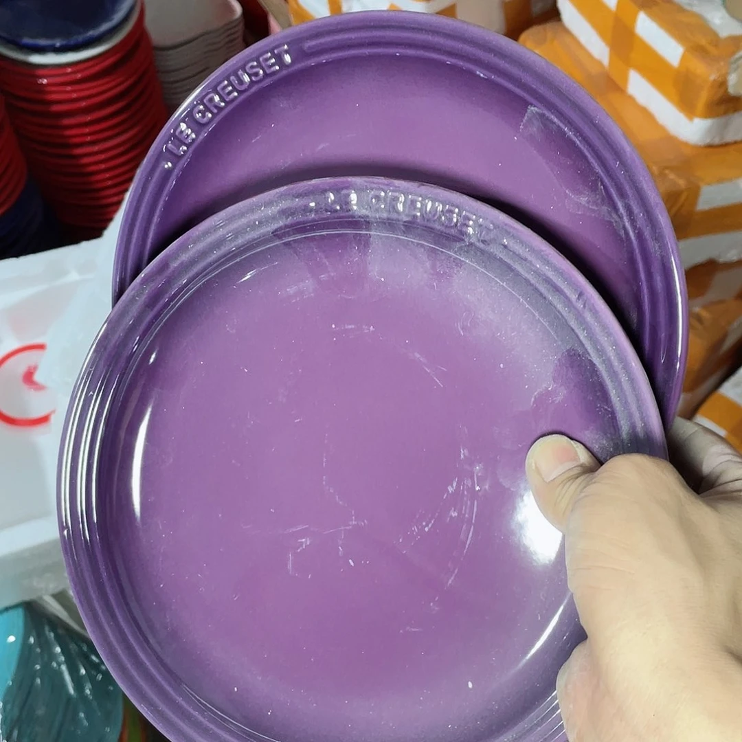 瓷片瑕疵明显 介意勿拍