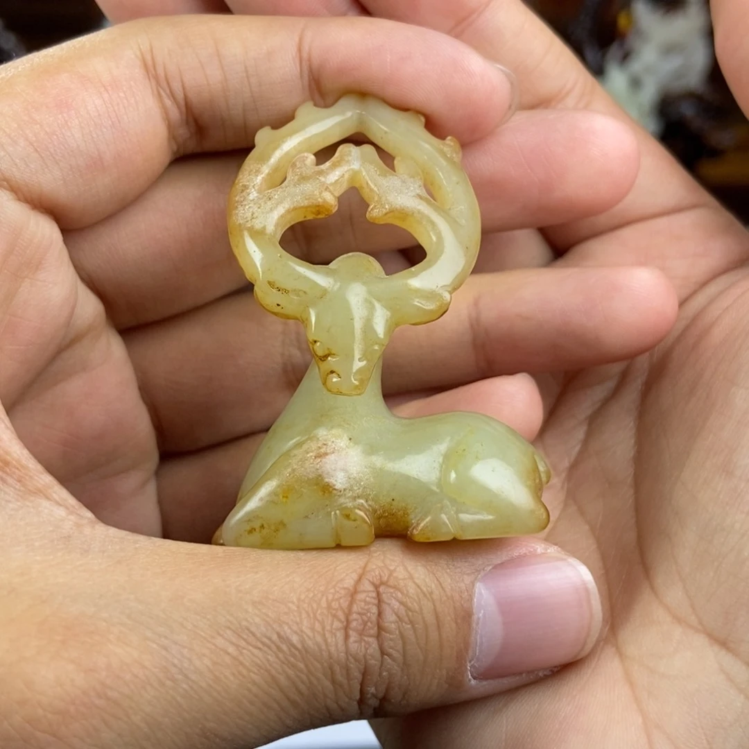 和田玉把件未镶嵌用****6