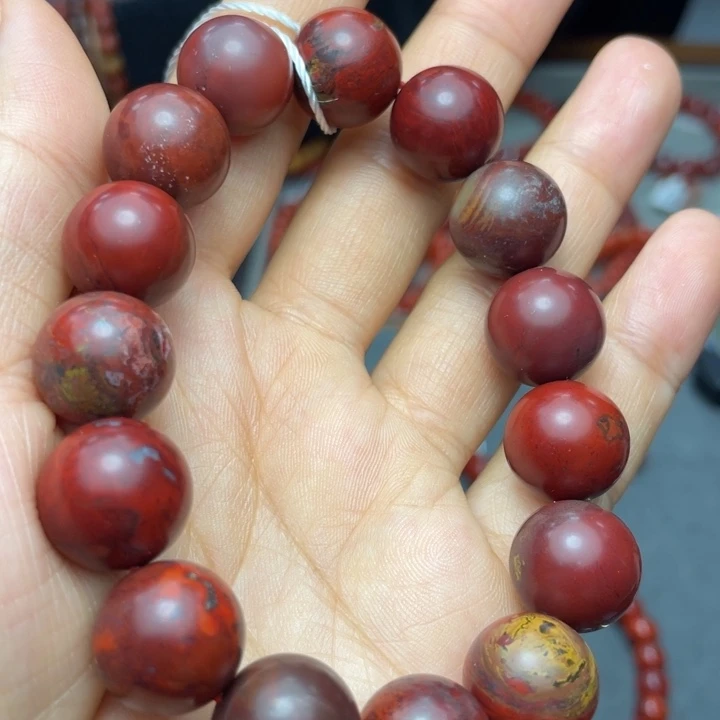 玛瑙/玉髓手串14多样性发1未镶嵌