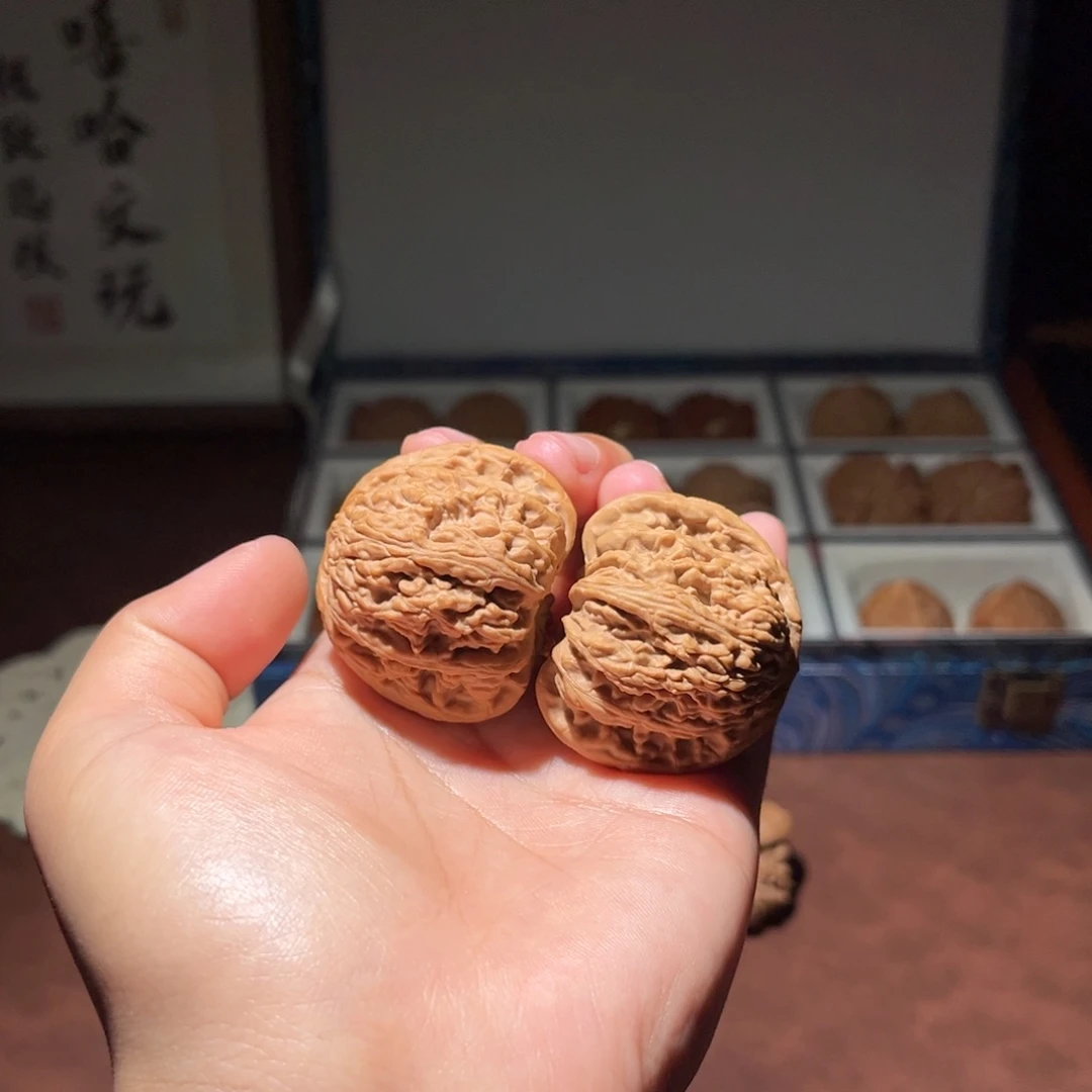 吊坠文玩核桃密纹40