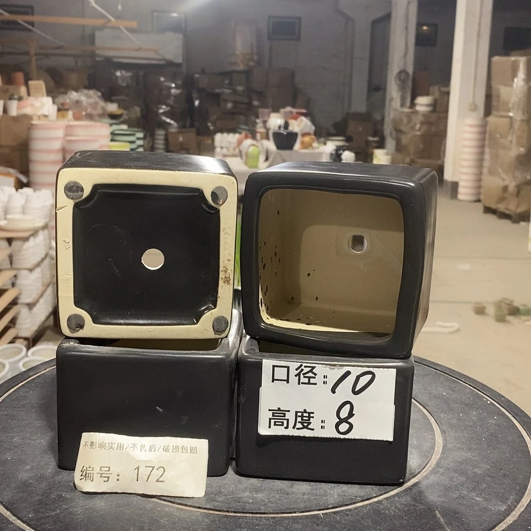 微瑕花盆-172-口10×8-4个