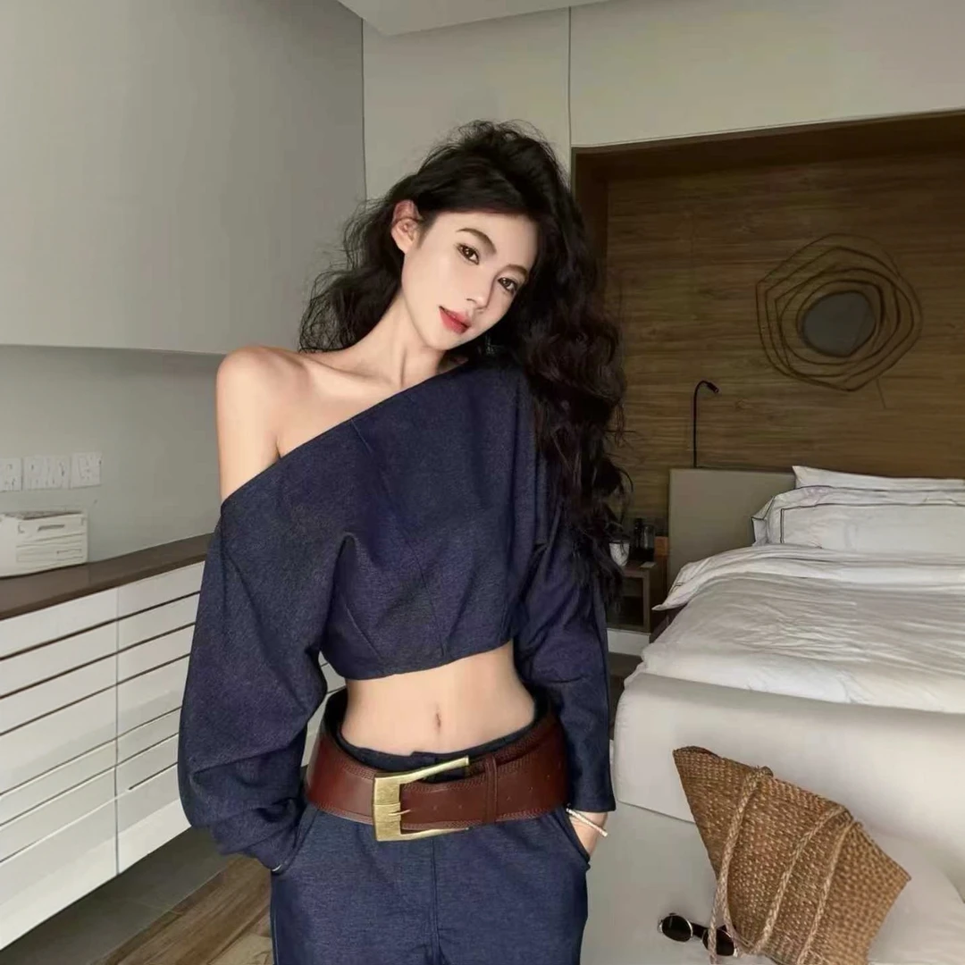 早秋小个子辣妹套装宋佳同款老钱气质显瘦高级女装新款潮牌女装