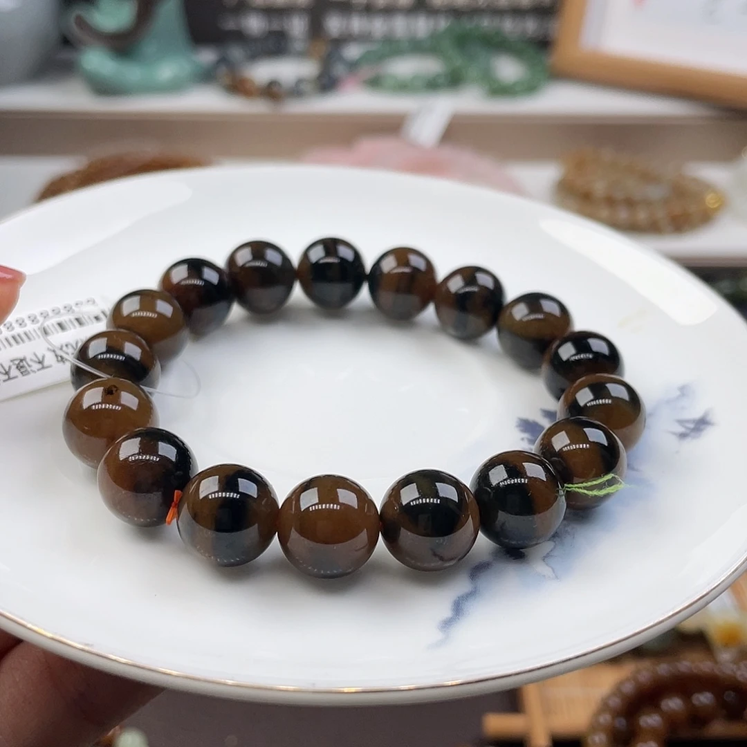 和田玉手串未镶嵌我***心