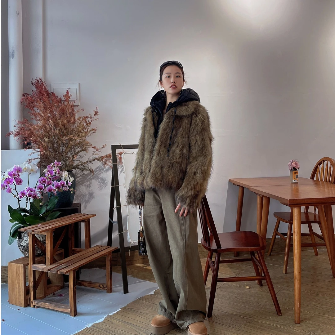 2025欧洲站新款高腰弯刀阔腿牛仔裤垂感女宽松显瘦百搭休闲长裤