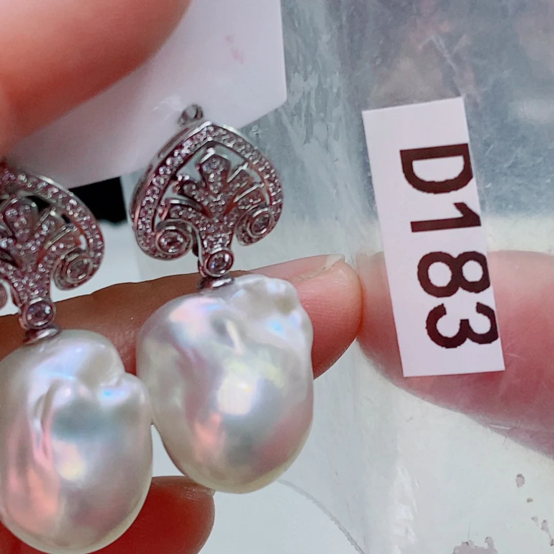 拾***行淡水珍珠银S800镀金镶嵌其他