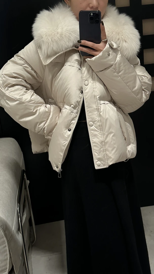 1【木朴素羽绒服】短款羽绒服5610