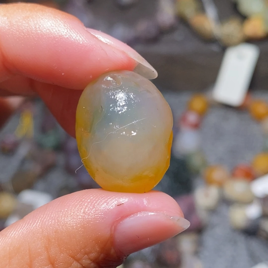 未镶嵌玛瑙/玉髓珠宝半成品