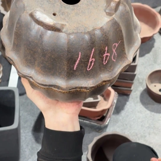紫砂花盆p***?宜兴紫砂