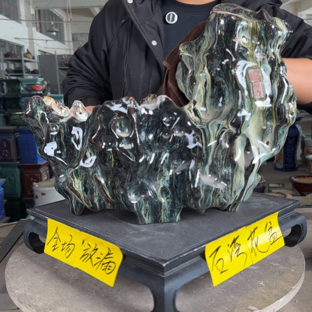 陶。一风堂石湾花盆