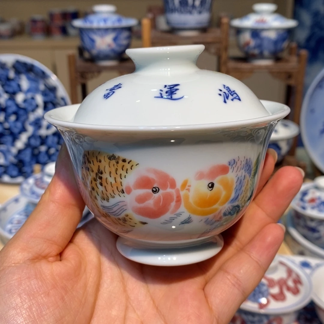 景德镇陶瓷手工手绘