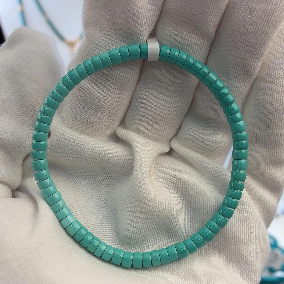 绿松石未镶嵌配饰4.5mm