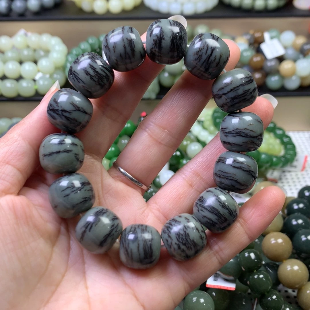 和田玉手链未镶嵌