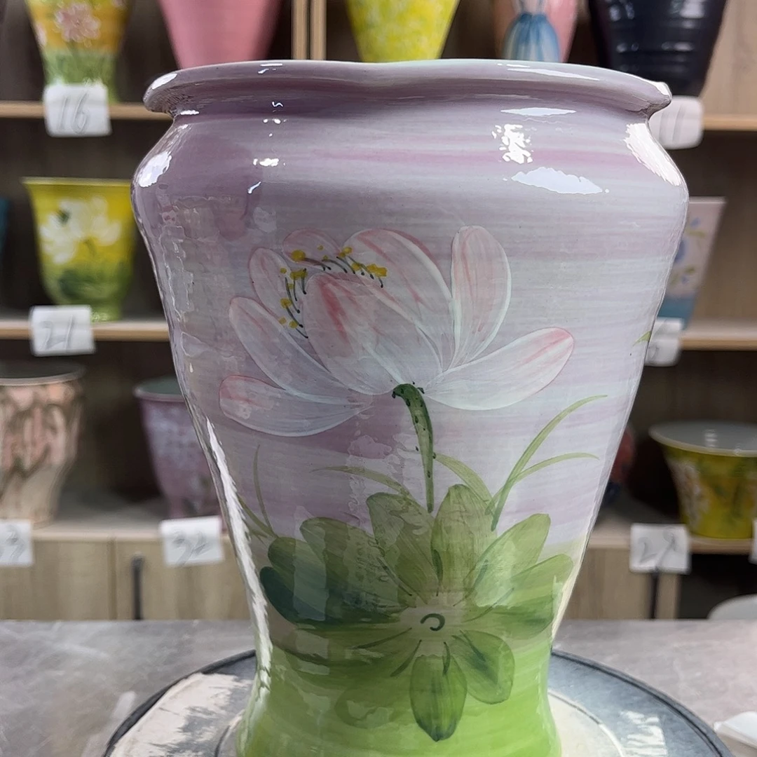 景德镇陶瓷花盆花盆