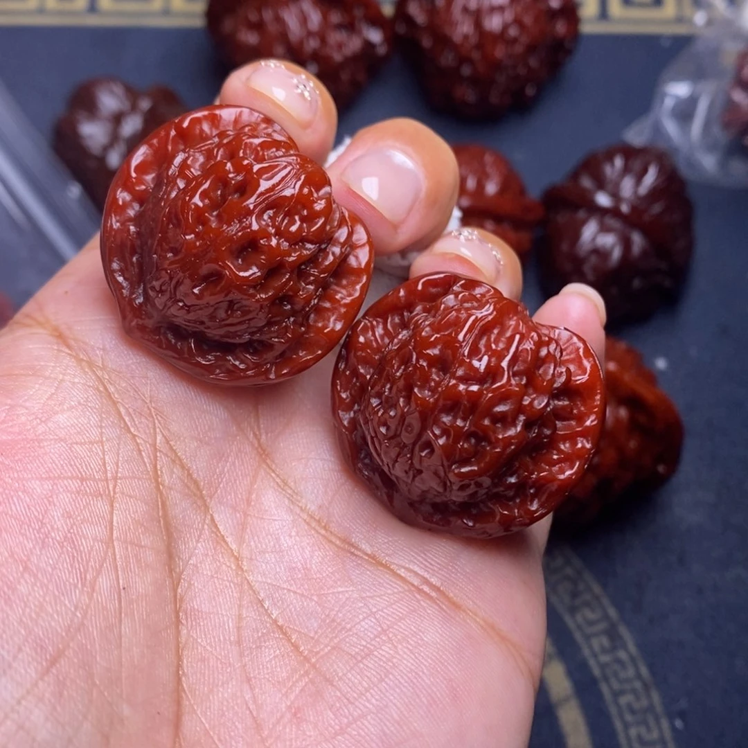 吊坠文玩核桃公子帽32