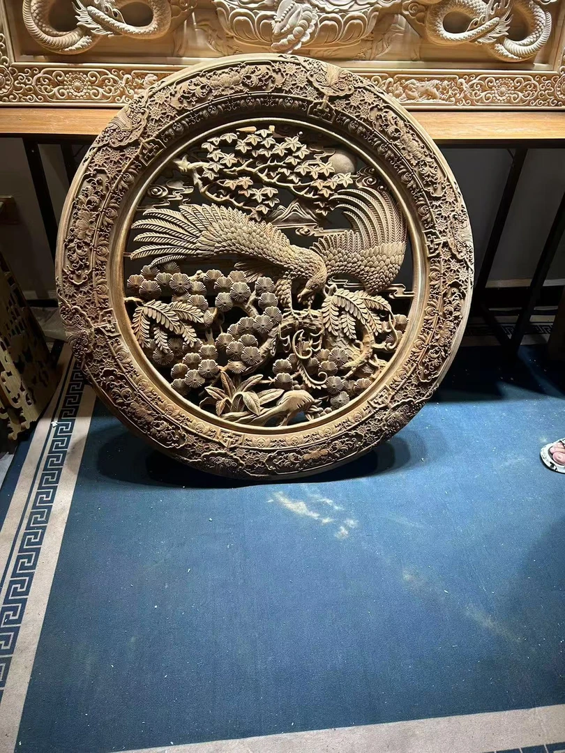 大鹏掌翅挂屏，直径100cm