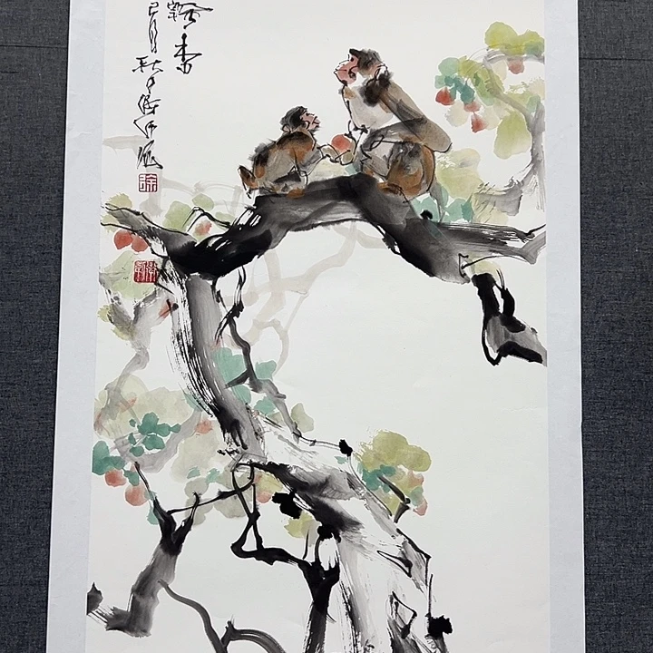 国画书画作品多次