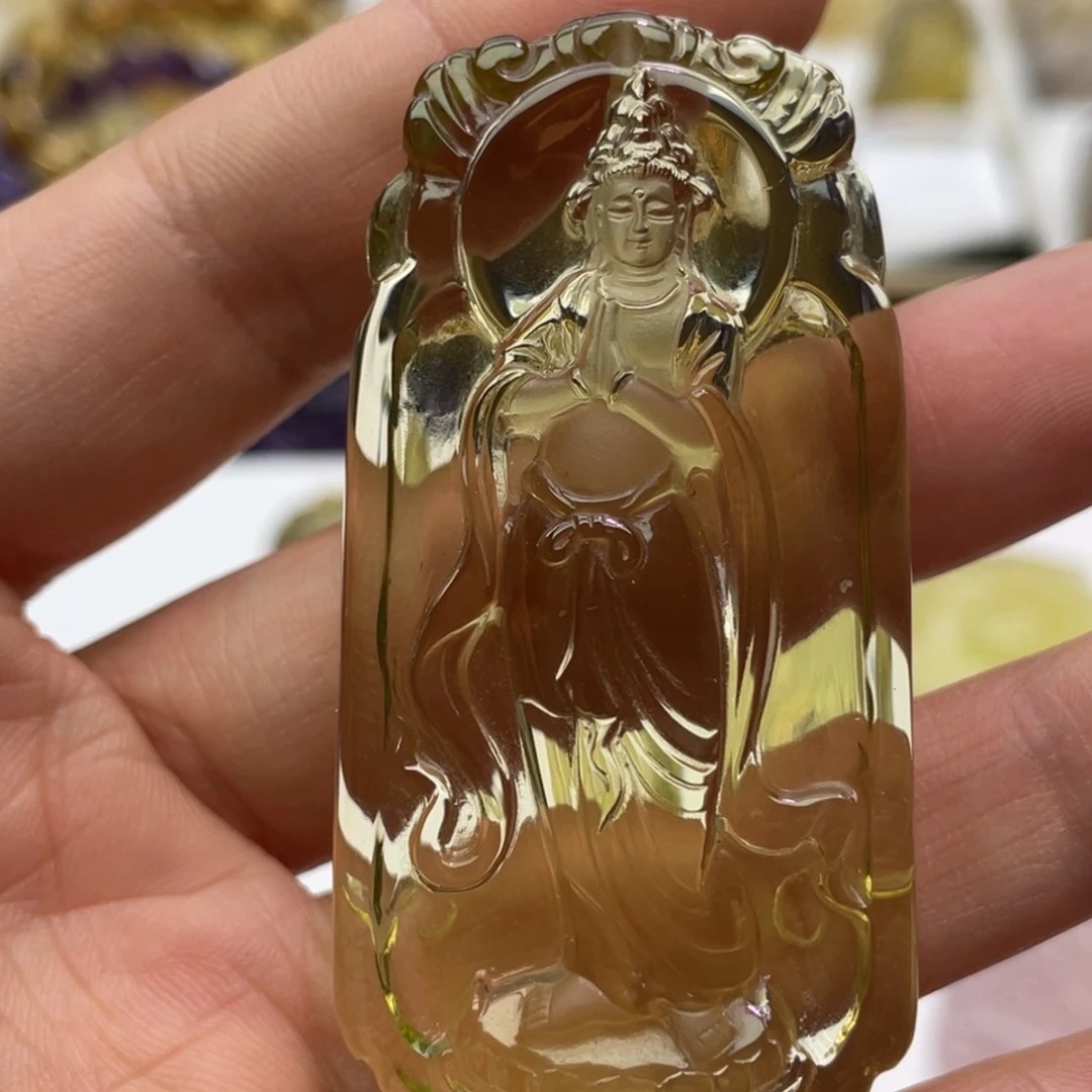 水晶颈饰未镶嵌定制