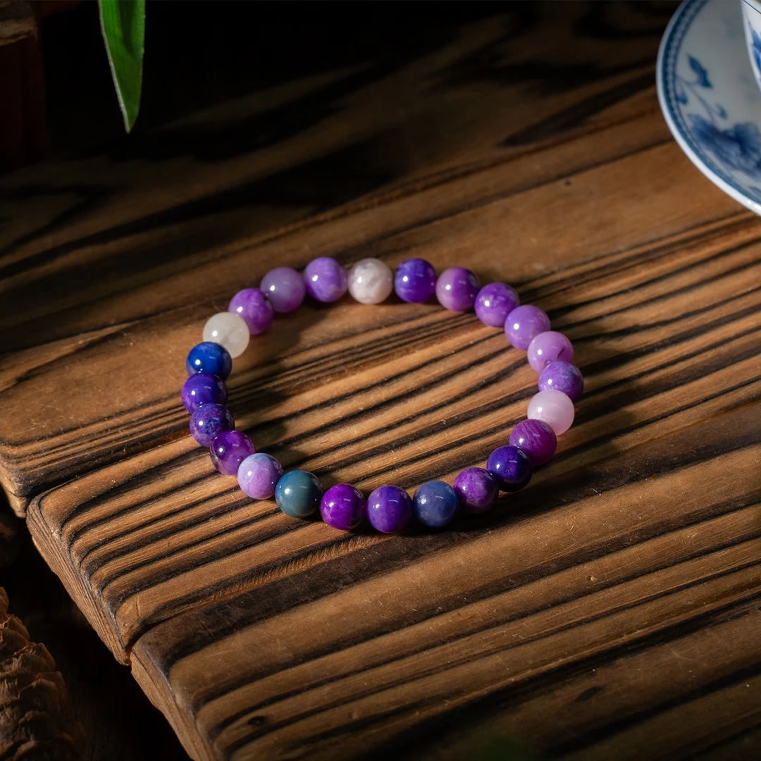 舒俱来传承冰种手串/多样性发/P7206