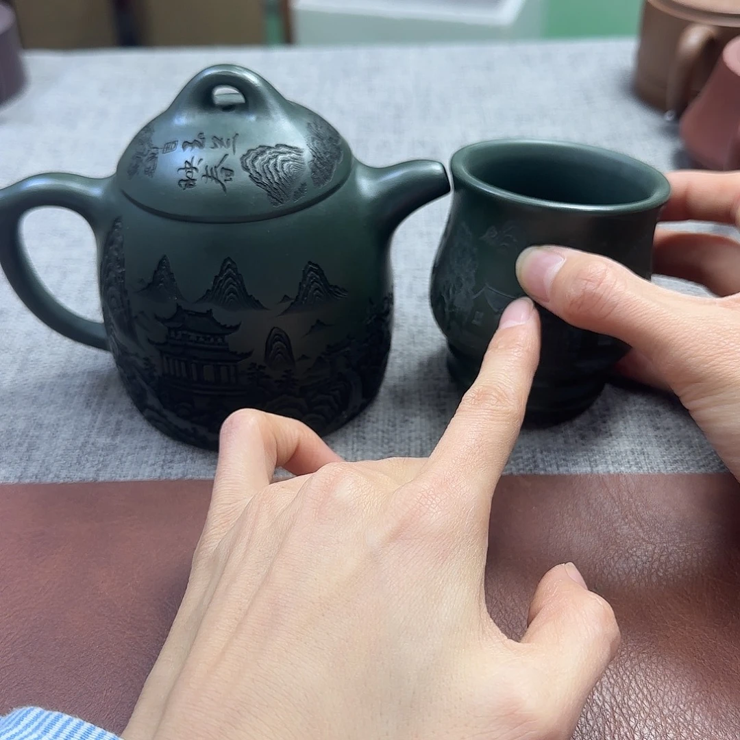 紫砂茶壶民間手藝人全手工製作