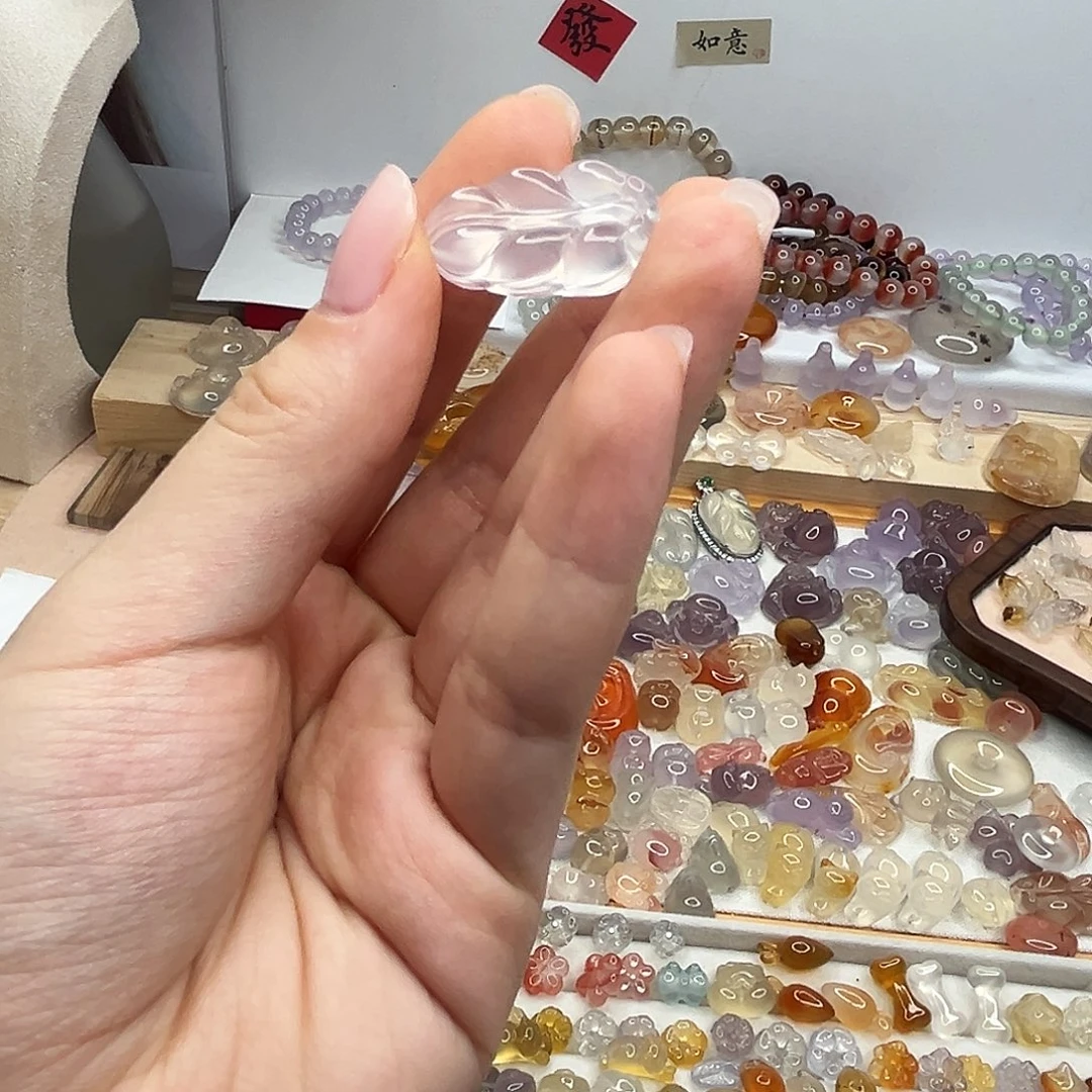 玛瑙/玉髓合金颈饰