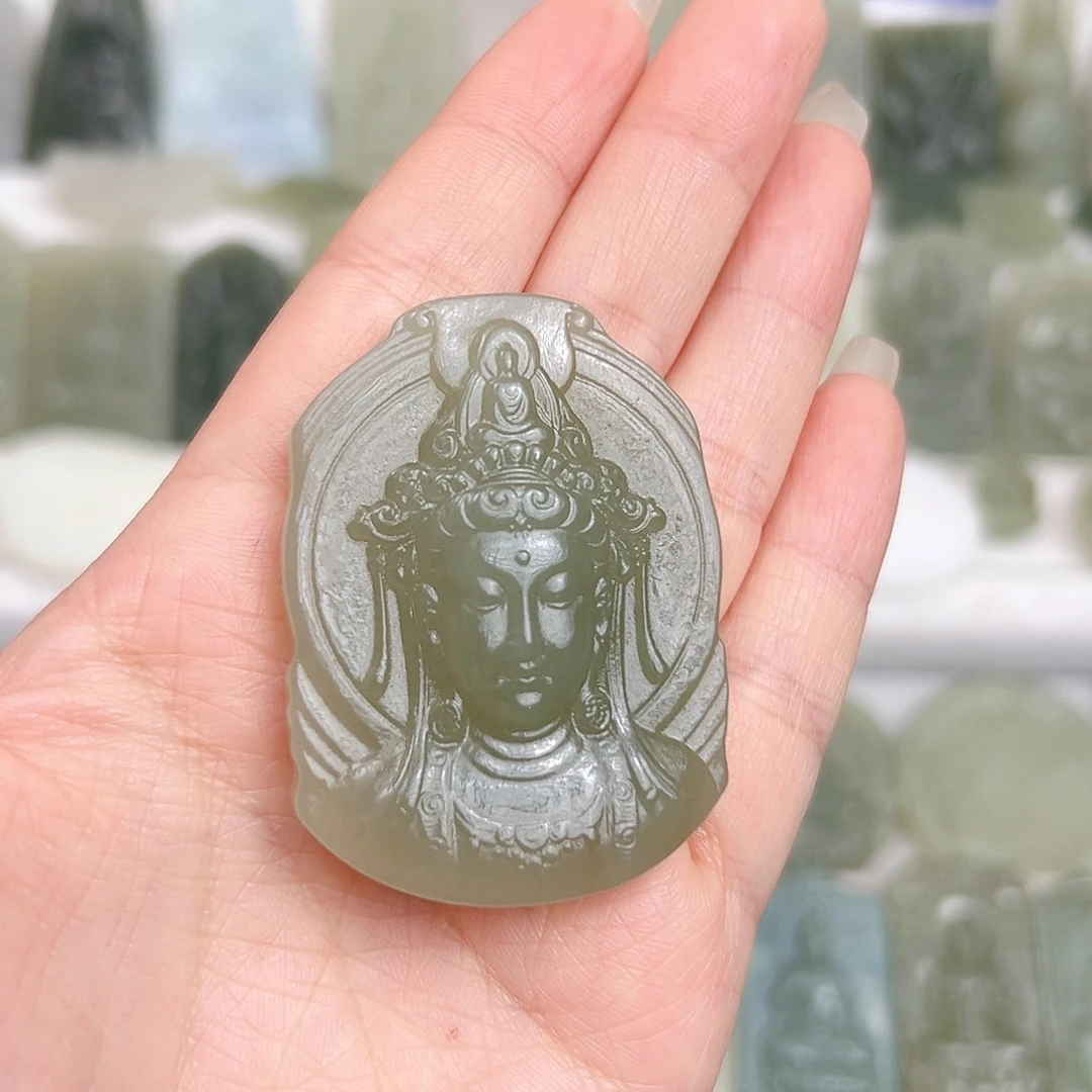 颈饰未镶嵌和田玉