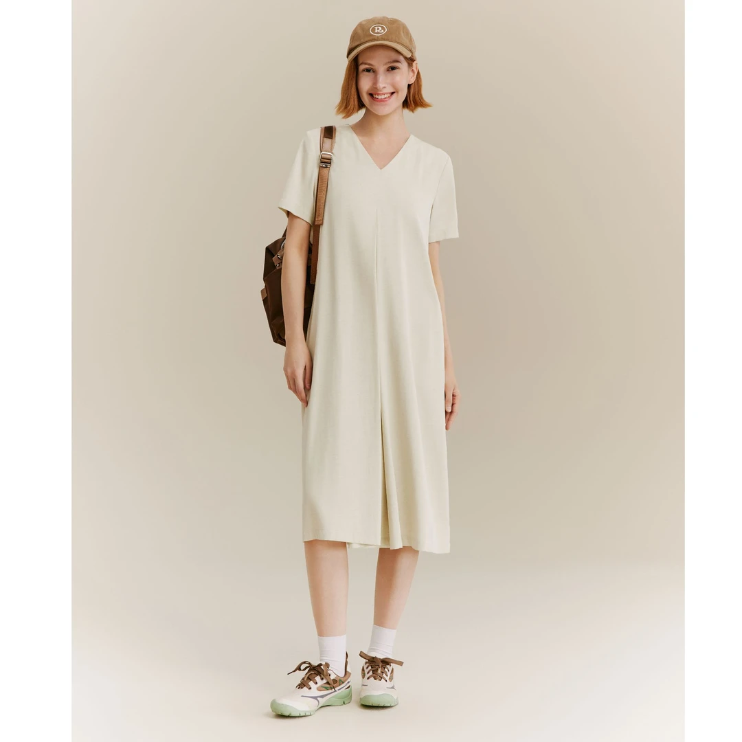 【五感呼吸面料】XII BASKET十二篮25夏时尚高奢连衣裙7C65205340