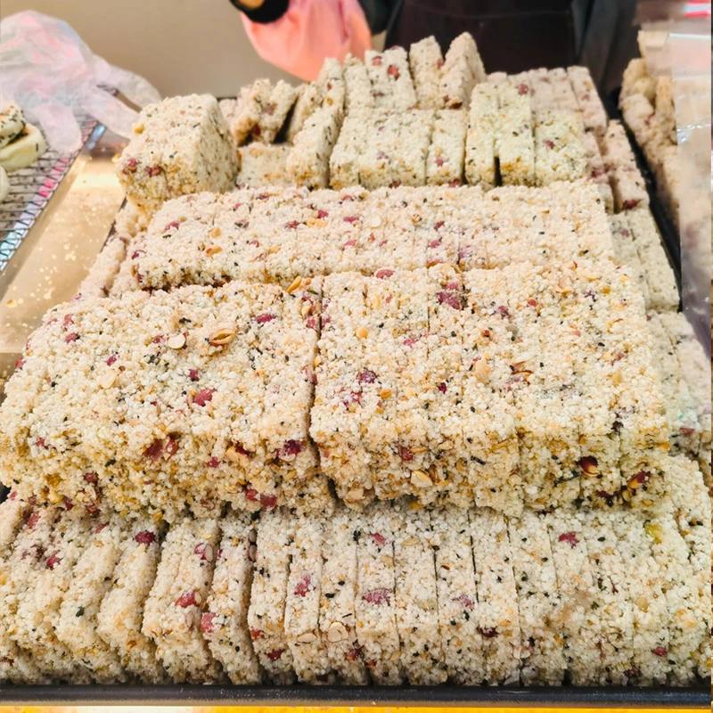 传统炒米花糖酥正宗四川特产摆摊花生炒米糖糕点米花酥怀旧零食