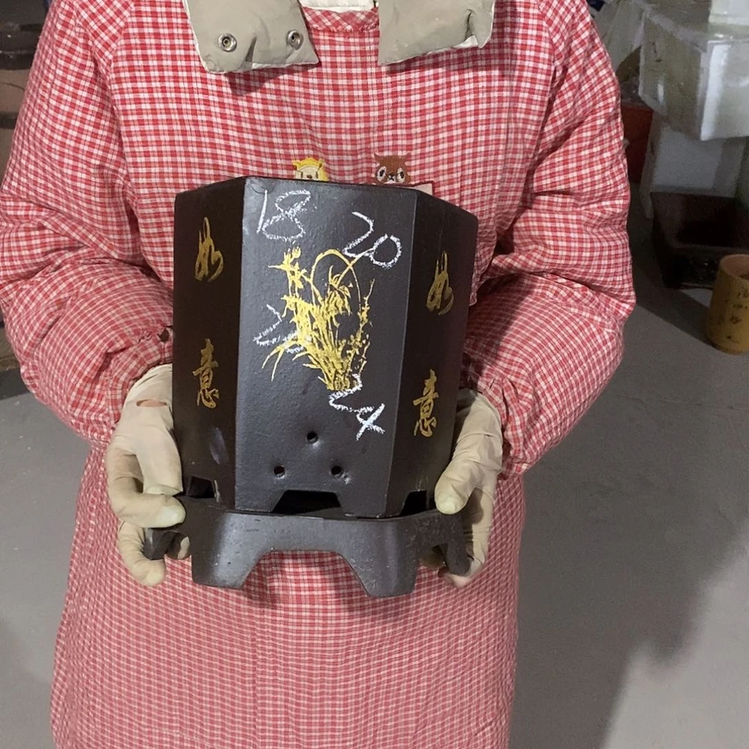 紫砂花盆紫砂花盆