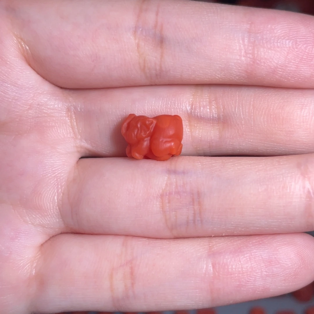 未镶嵌象9mm南红玛瑙
