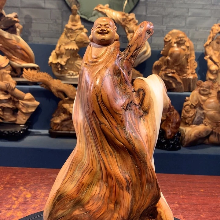 柏木（崖柏）根雕摆件