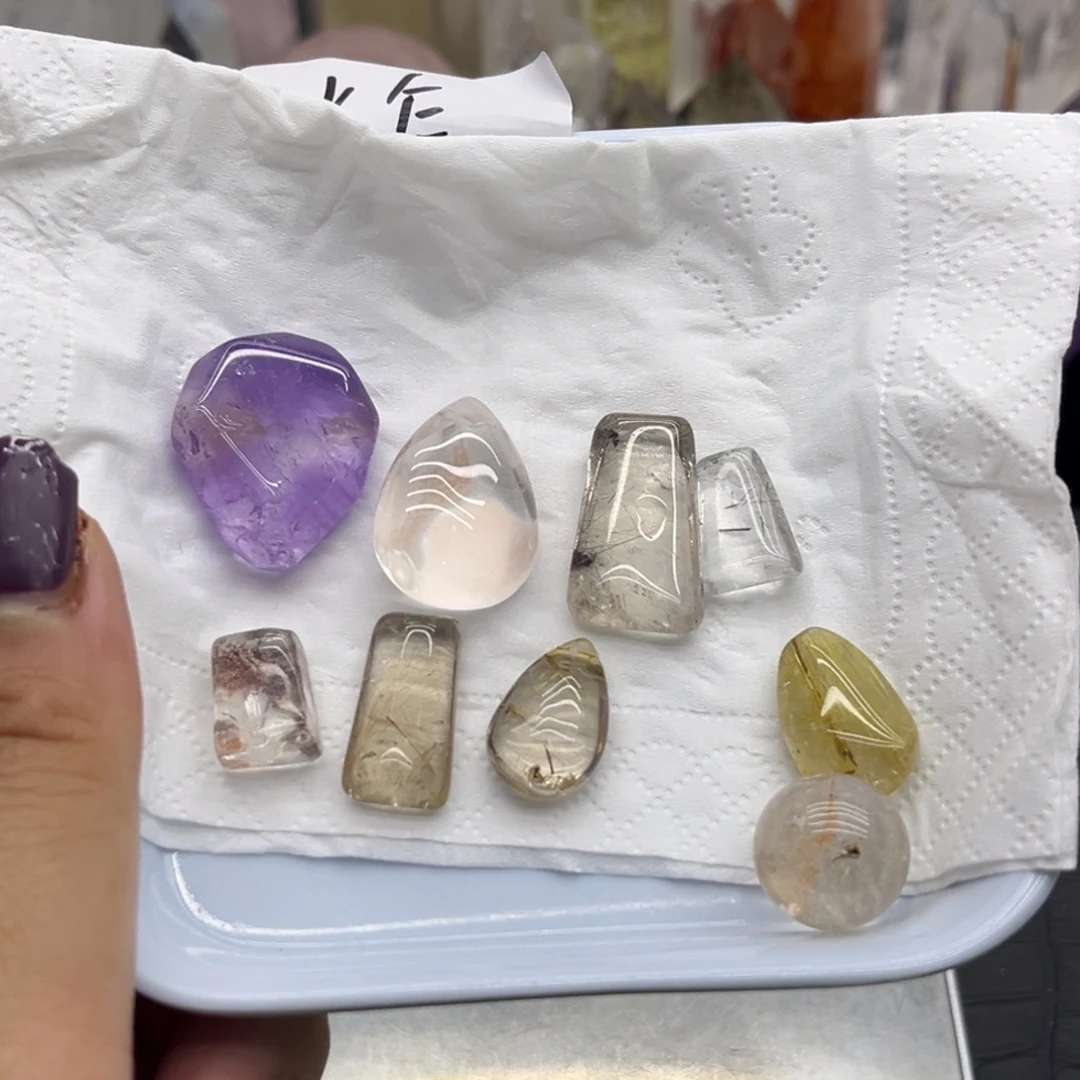 。***我未镶嵌珠宝半成品水晶21
